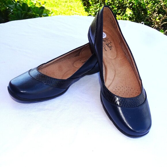 Life Stride Shoes - Life Stride Women's Deja Vu Ballet Flat Navy Size 10M